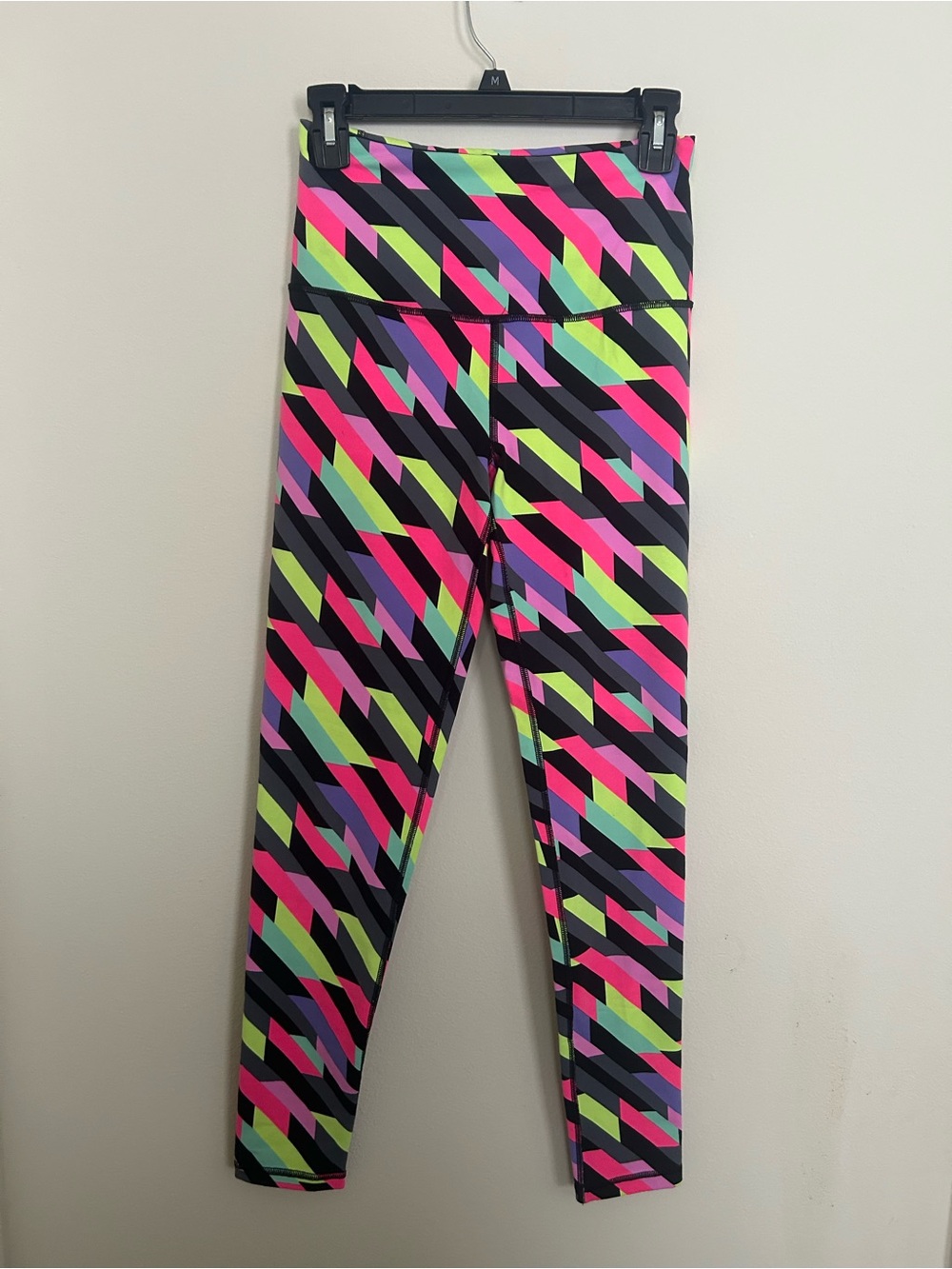 Victorias Secret Geo Print Active Leggings - Multicolor size S